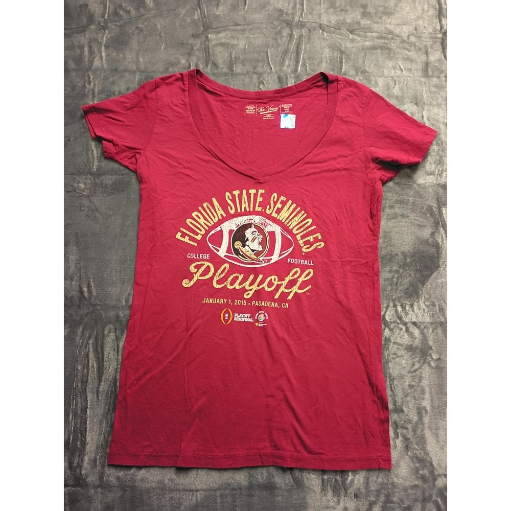 The Victory Florida State Seminoles College‎ Football Playoff T Shirt Women's L